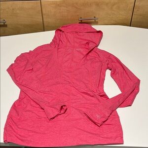Zella Vibrant Pink Hooded Top
